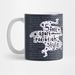 5Feet Apart - white design Mug